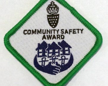 Community Safety Award badge 