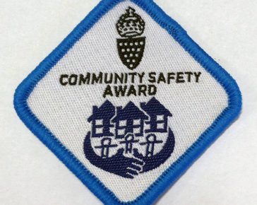 Home Community Safety Award badge