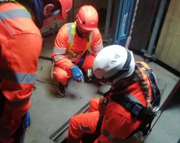 Confined Space Rescue Team Training